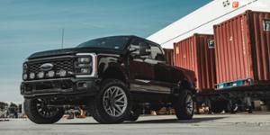 Ford F-250 with Fuel 1-Piece Wheels Flux 8 - FC854AX